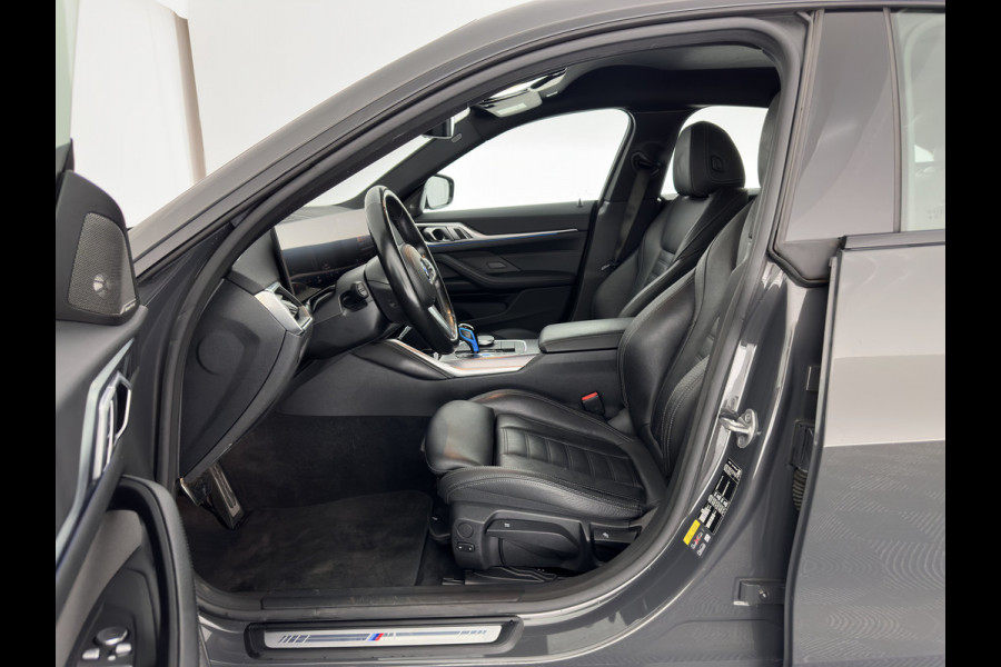 BMW i4 eDrive40 M-Sport High Executive 84 kWh (3-Fase) [SOH-97%] (INCL-BTW)  Aut *FULL-LEATHER | HEAD UP | FULL-LED | HARMAN/KARDON-AUDIO | ADAPTIVE-CRUISE |  ADAPTIVE-CRUISE | WIDESCREEN-COCKPIT | DAB+ | TOPVIEW | AMBIENT-LIGHT | CARPLAY | HEATED-SPORTSEA