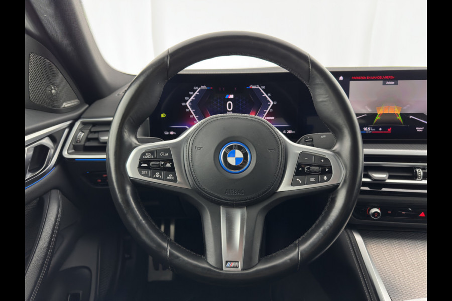 BMW i4 eDrive40 M-Sport High Executive 84 kWh (3-Fase) [SOH-97%] (INCL-BTW)  Aut *FULL-LEATHER | HEAD UP | FULL-LED | HARMAN/KARDON-AUDIO | ADAPTIVE-CRUISE |  ADAPTIVE-CRUISE | WIDESCREEN-COCKPIT | DAB+ | TOPVIEW | AMBIENT-LIGHT | CARPLAY | HEATED-SPORTSEA