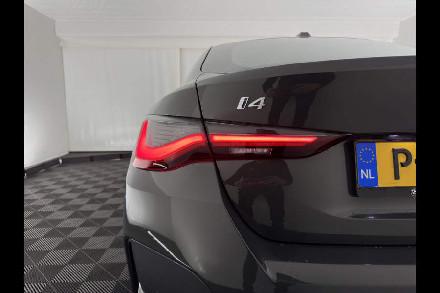 BMW i4 eDrive40 M-Sport High Executive 84 kWh (3-Fase) [SOH-97%] (INCL-BTW)  Aut *FULL-LEATHER | HEAD UP | FULL-LED | HARMAN/KARDON-AUDIO | ADAPTIVE-CRUISE |  ADAPTIVE-CRUISE | WIDESCREEN-COCKPIT | DAB+ | TOPVIEW | AMBIENT-LIGHT | CARPLAY | HEATED-SPORTSEA