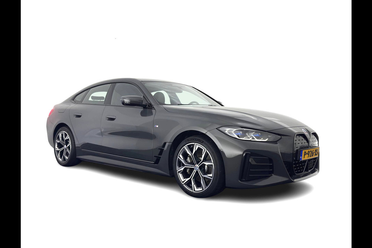 BMW i4 eDrive40 M-Sport High Executive 84 kWh (3-Fase) [SOH-97%] (INCL-BTW)  Aut *FULL-LEATHER | HEAD UP | FULL-LED | HARMAN/KARDON-AUDIO | ADAPTIVE-CRUISE |  ADAPTIVE-CRUISE | WIDESCREEN-COCKPIT | DAB+ | TOPVIEW | AMBIENT-LIGHT | CARPLAY | HEATED-SPORTSEA