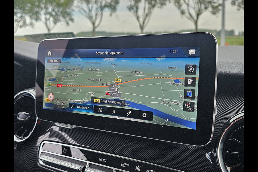 Mercedes-Benz Eqv 300 L3 90 kWh 8-Persoons Mbux + Navi Elektrische-Zijdeuren LED Bumpers-Kleur!