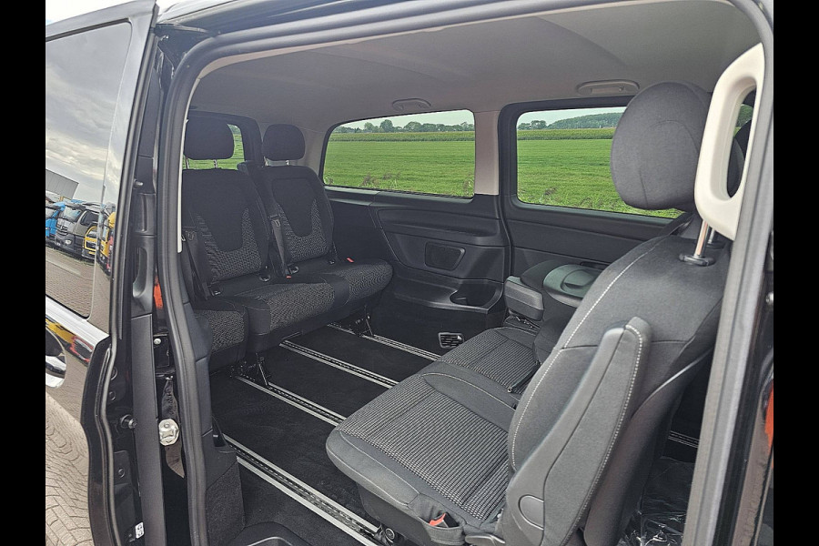 Mercedes-Benz Eqv 300 L3 90 kWh 8-Persoons Mbux + Navi Elektrische-Zijdeuren LED Bumpers-Kleur!