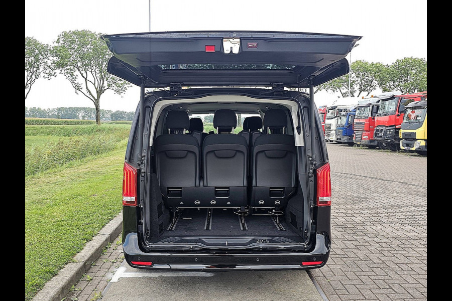 Mercedes-Benz Eqv 300 L3 90 kWh 8-Persoons Mbux + Navi Elektrische-Zijdeuren LED Bumpers-Kleur!