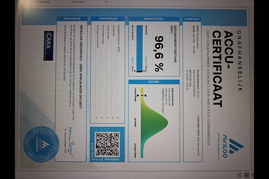 Mercedes-Benz Eqv 300 L3 90 kWh 8-Persoons Mbux + Navi Elektrische-Zijdeuren LED Bumpers-Kleur!