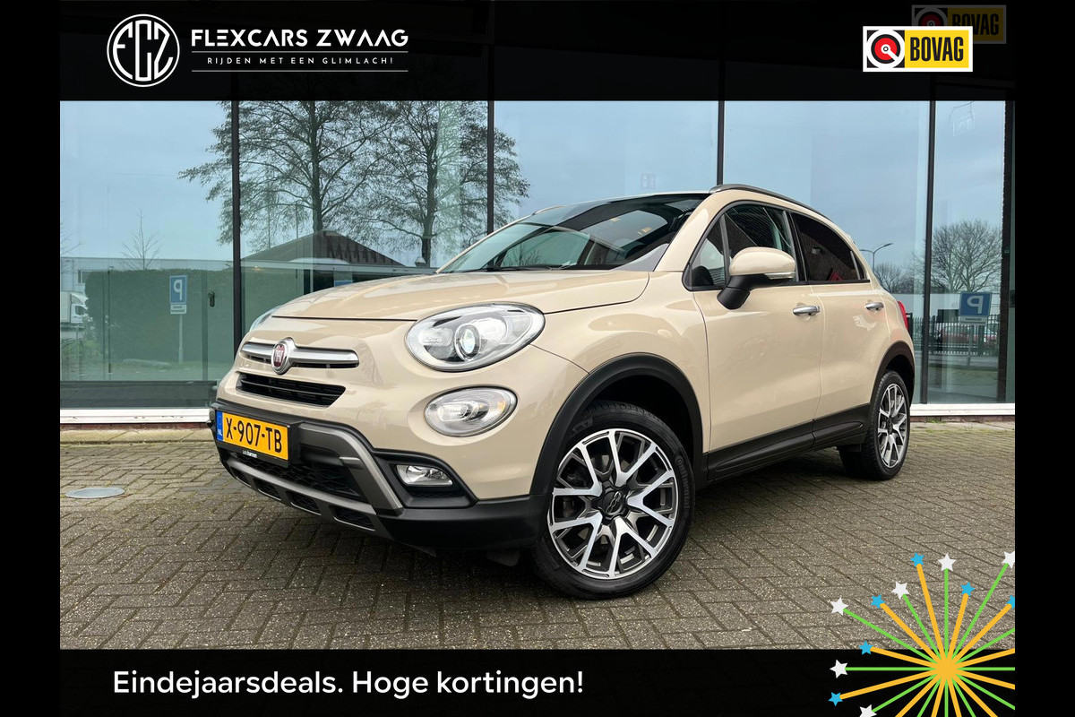 Fiat 500X Cross 1.4 Turbo MultiAir CrossPlus 4x4 - Automaat - Navi - Climate - Trekhaak