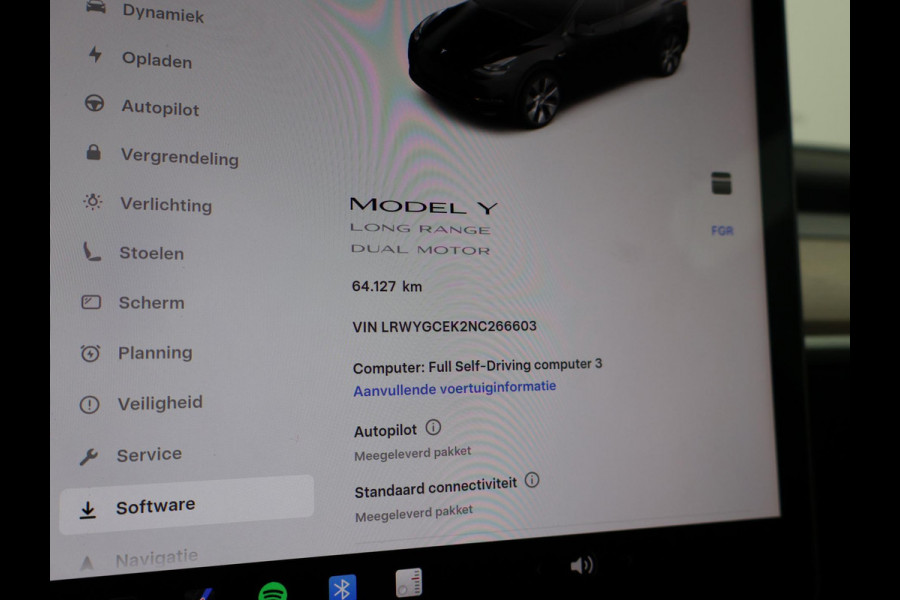 Tesla Model Y LONG RANGE AWD 75 kWh 351 PK BTW + 360 CAMERA | PANORAMA | AUTOPILOT | LEDER  STOELVERW. V+A