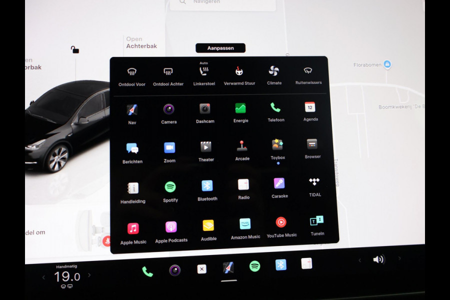 Tesla Model Y LONG RANGE AWD 75 kWh 351 PK BTW + 360 CAMERA | PANORAMA | AUTOPILOT | LEDER  STOELVERW. V+A