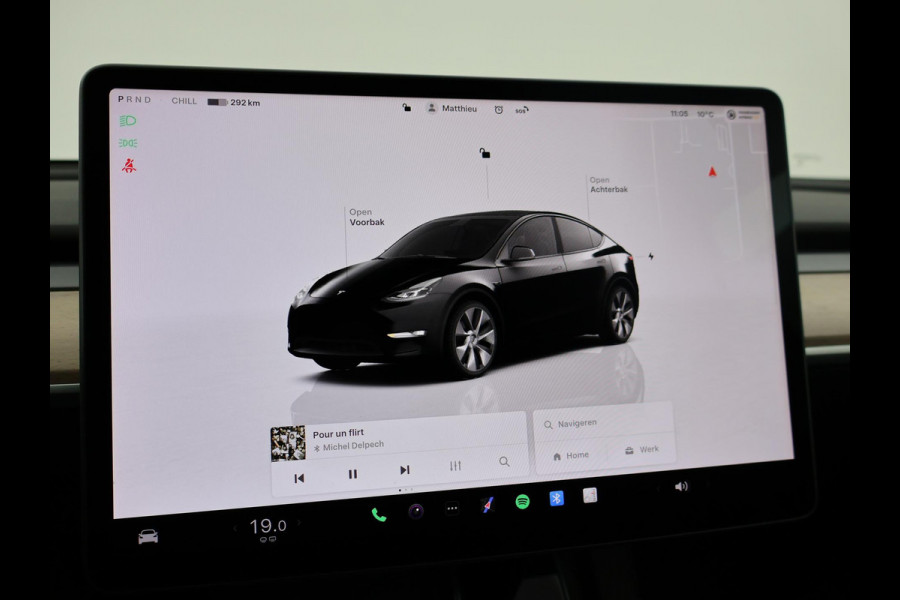 Tesla Model Y LONG RANGE AWD 75 kWh 351 PK BTW + 360 CAMERA | PANORAMA | AUTOPILOT | LEDER  STOELVERW. V+A