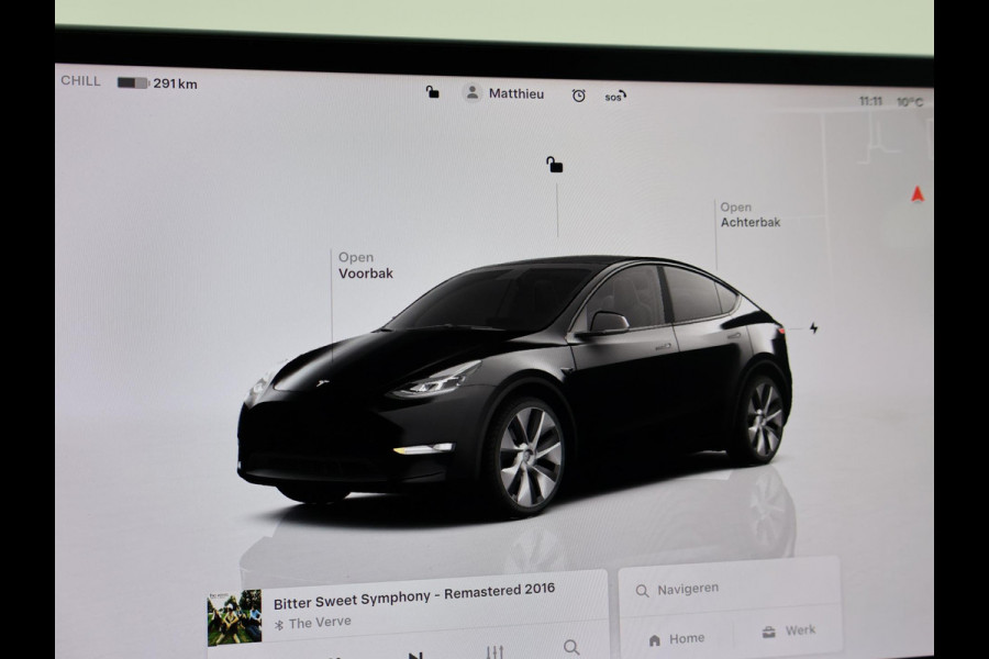 Tesla Model Y LONG RANGE AWD 75 kWh 351 PK BTW + 360 CAMERA | PANORAMA | AUTOPILOT | LEDER  STOELVERW. V+A