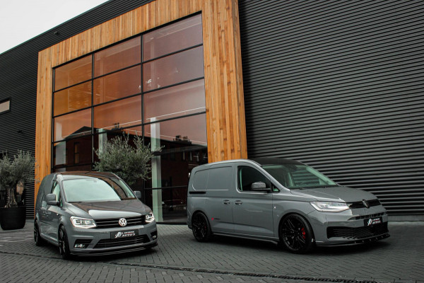 Volkswagen Caddy Cargo Maxi 2.0 TDI 122PK DSG JB-EDITION / MAXTRON / SIDE- BARS / VERLAGING /ELEK- PAKKET /PDC / CAMERA/ BLACK OPS