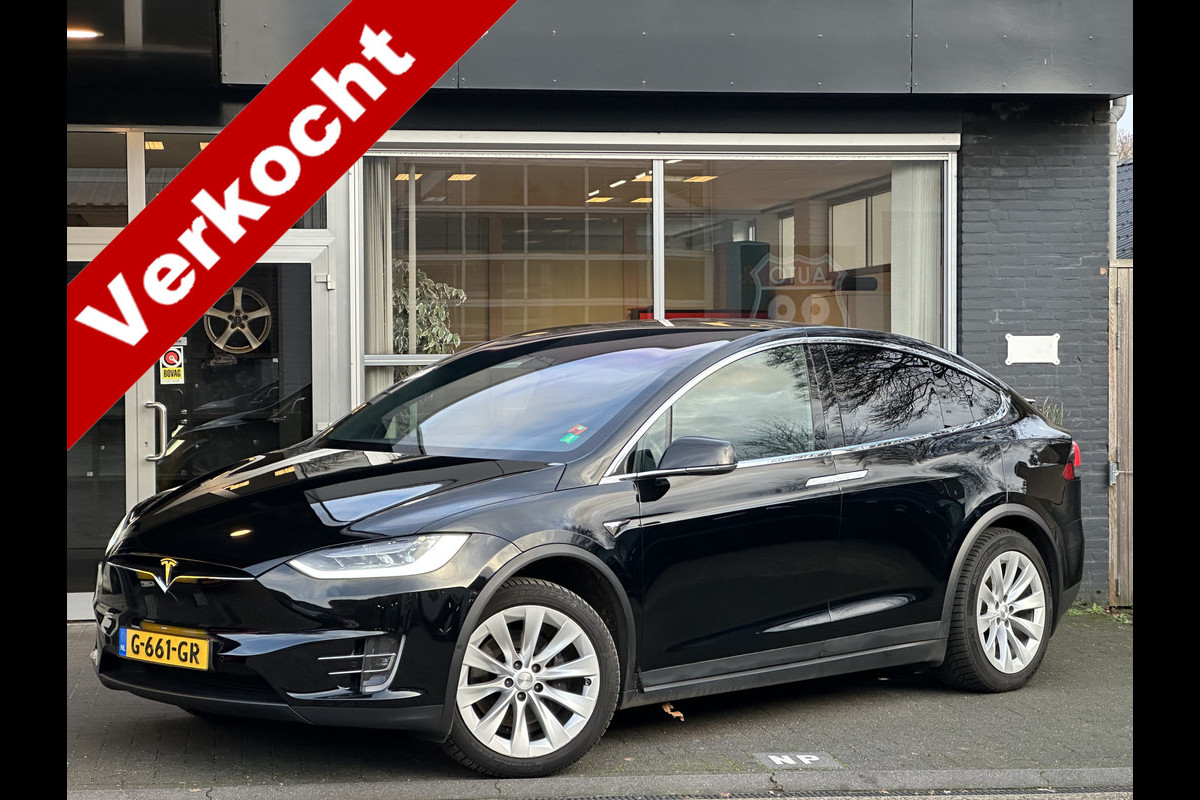 Tesla Model X 100D Long Range 7 PERSOONS AUTOPILOT / FABRIEKSGARANTIE TOT 2027