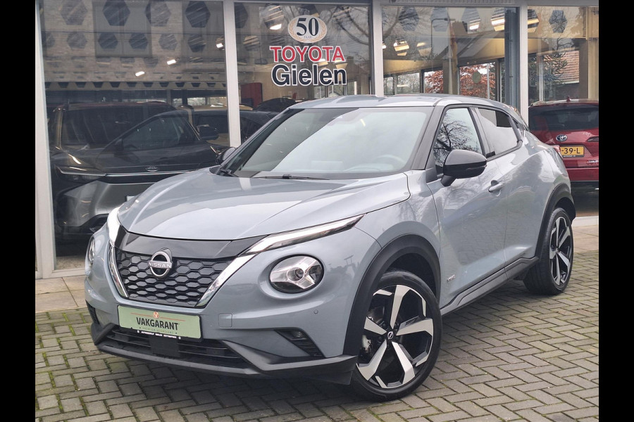 Nissan Juke Hybrid 143pk Tekna | Leer, 360 Camera, Adaptive cruise control, Climate control, Keyless, 19 inch, Startknop, Parkeersensoren