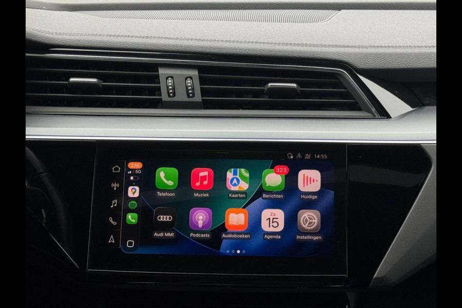 Audi e-tron Quattro edition Plus, 1 e eigenaar, SOH 91 %, panodak, leder, camera, afn. trekhaak, stoelverwarming, NL auto nap