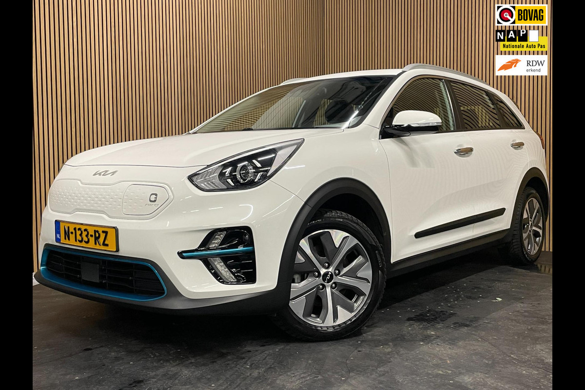 Kia e-Niro DynamicLine 64 kWh|NIEUWE LOGO|FACELIFT|3-FASE|1/2 LEDER|ACC|CARPLAY|CAMERA|STOELVERW|IN. BTW|1e EIG|NL-AUTO|NAP|