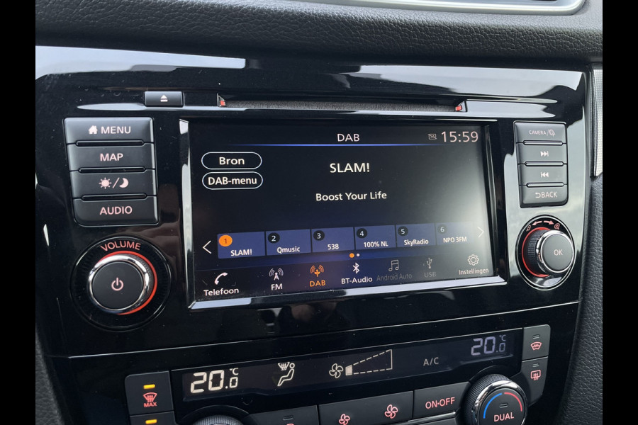 Nissan QASHQAI 1.3 DIG-T Tekna | Pano-Dak | Trekhaak | Carplay | Bose | Navi | Camera | Climate