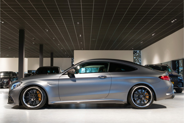 Mercedes-Benz C-Klasse Coupé AMG 63 S Ceramic|Matte lak|Aerodynamica|Full Carbon|Performance stoelen|Burmester|BTW