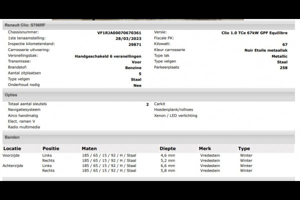 Renault Clio 1.0 TCe 92PK 5drs. Equilibre / Navigatie / Airco / Cruise-control /  Radio multimedia / 6Versn / Apk 03-2027