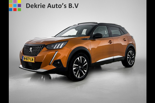 Peugeot 2008 1.2 131PK Automaat / GT Pack / Panoramadak / Trekhaak /  HiFi-systeem FOCAL /1/2 Leder / Naviagatie  /  Pdc+Camera / / Apk nieuw