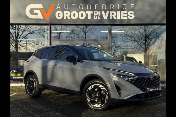 Nissan QASHQAI 1.3 MHEV Xtronic N-Connecta Nardo grijs|stoel/stuurverwarming|Elektrische klep