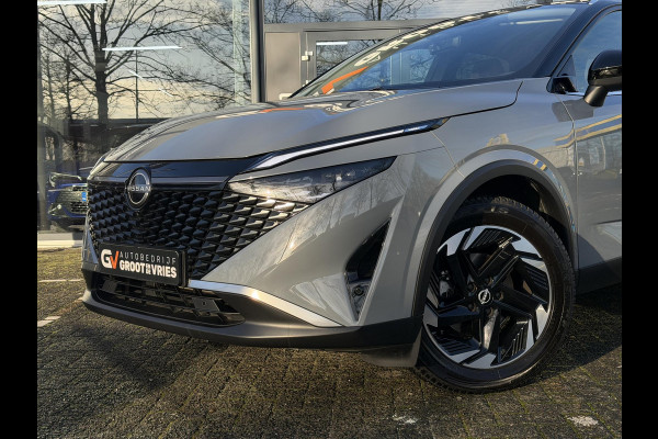Nissan QASHQAI 1.3 MHEV Xtronic N-Connecta Nardo grijs|stoel/stuurverwarming|Elektrische klep