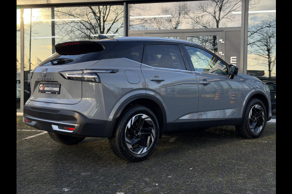 Nissan QASHQAI 1.3 MHEV Xtronic N-Connecta Nardo grijs|stoel/stuurverwarming|Elektrische klep
