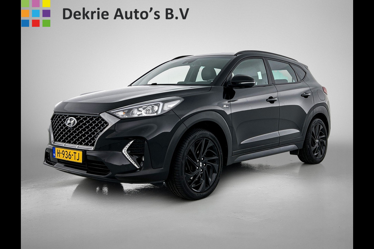 Hyundai Tucson 1.6 CRDi 136PK mild-hybride N-Line / Trekhaak / Navigatie / Camera / 1/2Leder / Airco-ecc./ Stoelverwarming / Apk - nieuw