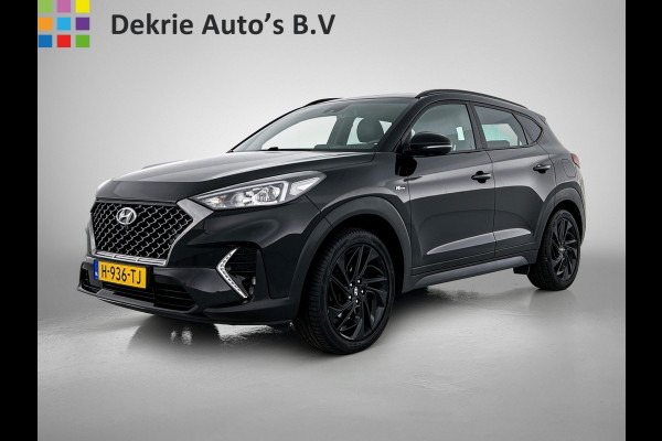 Hyundai Tucson 1.6 CRDi 136PK mild-hybride N-Line / Trekhaak / Navigatie / Camera / 1/2Leder / Airco-ecc./ Stoelverwarming / Apk - nieuw