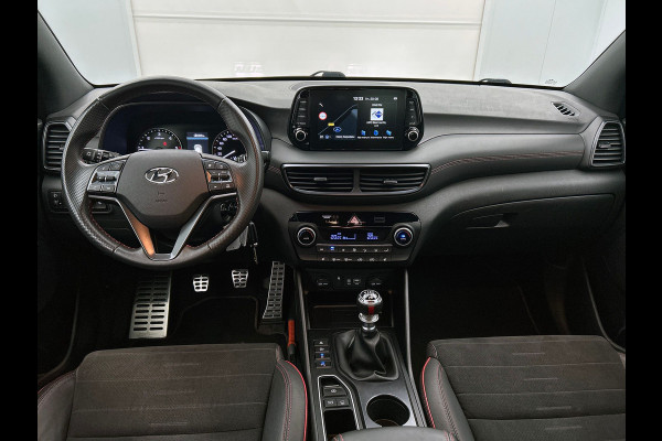 Hyundai Tucson 1.6 CRDi 136PK mild-hybride N-Line / Trekhaak / Navigatie / Camera / 1/2Leder / Airco-ecc./ Stoelverwarming / Apk - nieuw