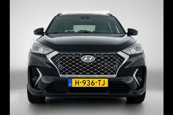 Hyundai Tucson 1.6 CRDi 136PK mild-hybride N-Line / Trekhaak / Navigatie / Camera / 1/2Leder / Airco-ecc./ Stoelverwarming / Apk - nieuw