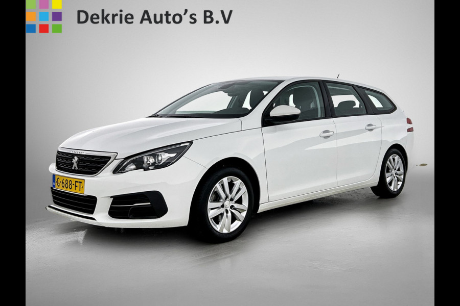 Peugeot 308 SW 1.2 111PK PureTech Active * Distributie vv bij 85Dkm.* / Trekhaak / Navigatie / Airco-ecc./ Pdc./ Radio multimedia / / Apk 02-2028