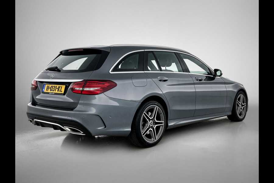 Mercedes-Benz C-Klasse Estate 160 Automaat Business Solution AMG Limited / Navi / Cruise-ctr. / 18" Lmv / Pdc+Camera / Led / Stoelverw. / Apk 09-2027