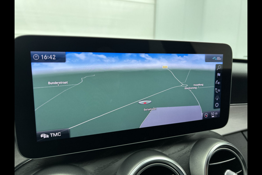 Mercedes-Benz C-Klasse Estate 160 Automaat Business Solution AMG Limited / Navi / Cruise-ctr. / 18" Lmv / Pdc+Camera / Led / Stoelverw. / Apk 09-2027