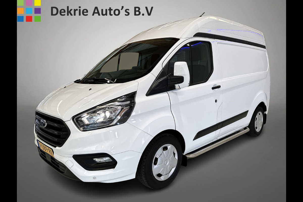 Ford Transit Custom 340 2.0 TDCI Euro6 131PK H2 Trend 3Pers. *ideaal voor Camper*/ Navigatie / Pdc./ Airco / Safety&Comfort pack / Driver assist  / Stoelverwarming / Apk 11-2026