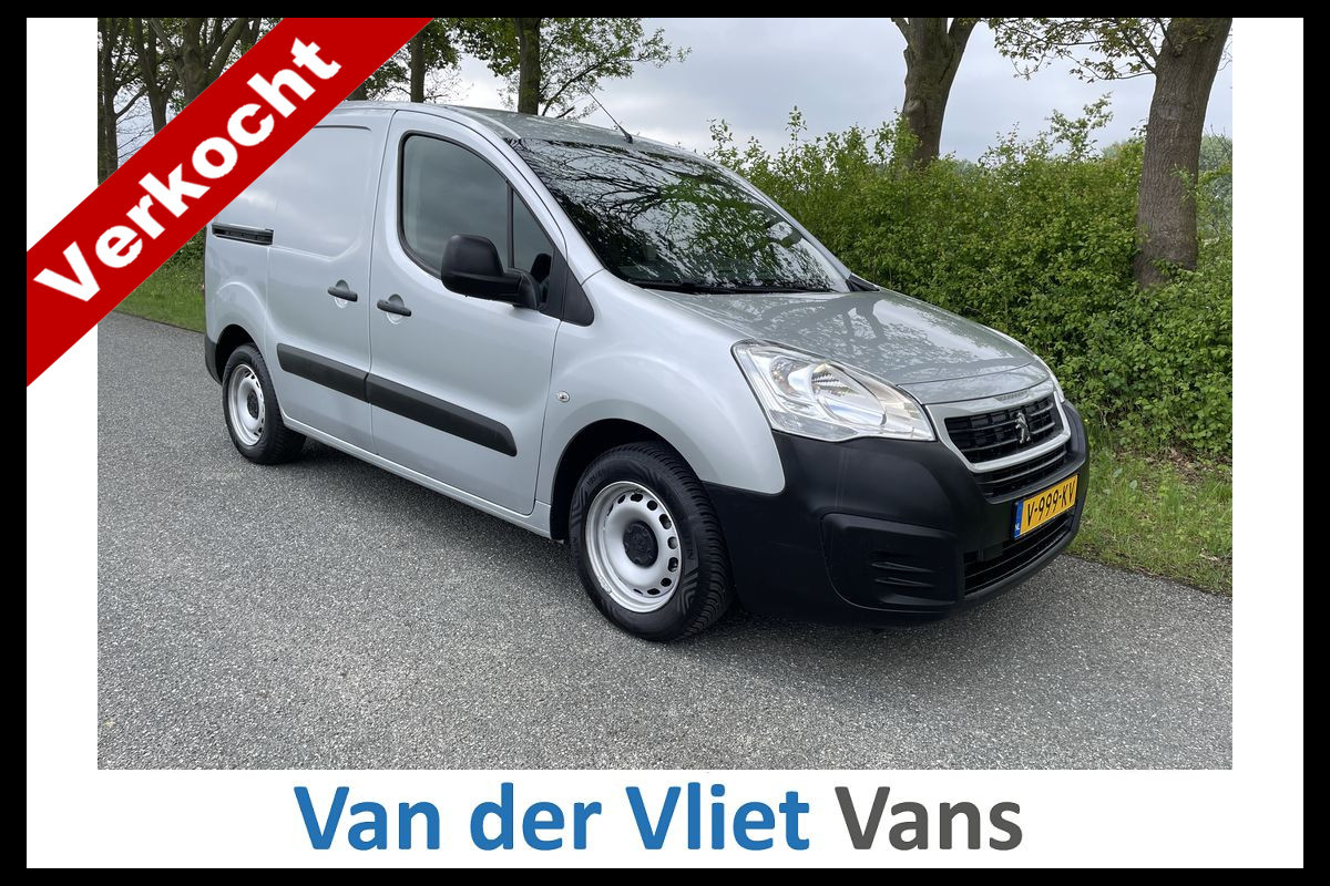 Peugeot Partner 1.6 BlueHDi E6 BPM Vrij! Lease €167 p/m, Airco, Cruise controle, onderhoudshistorie aanwezig