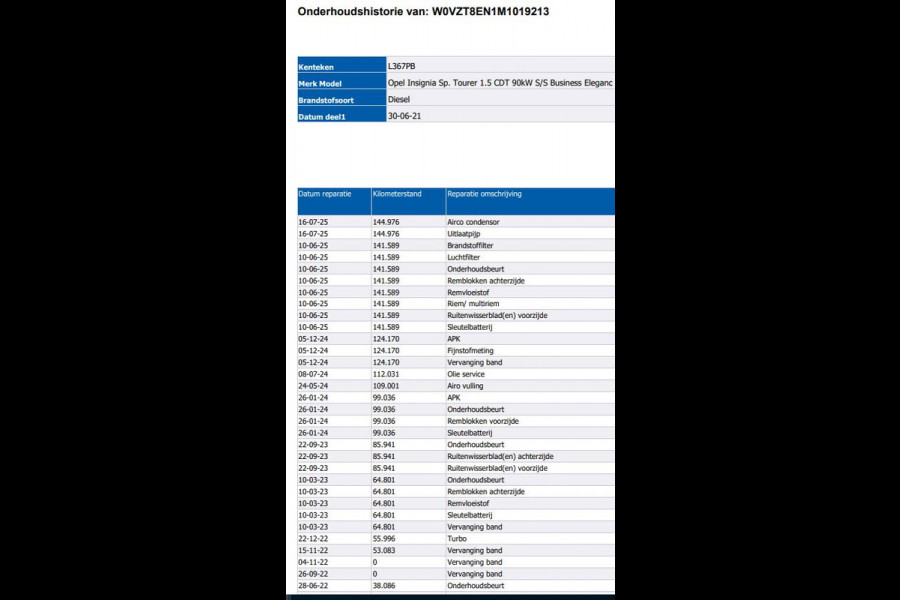 Opel Insignia Sports Tourer 1.5 CDTI 123PK Business Elegance / Leder / Trekhaak / Camera / Stoel-Stuurverwarming / Xenon / Airco-ecc. / Apk 01-2026