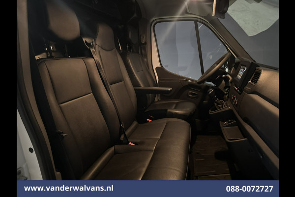 Opel Movano 2.3 Turbo 150pk L2H2 Euro6 Airco | Leder | 2500kg Trekhaak | Navigatie | Camera cruisecontrol, parkeersensoren, LED, bijrijdersbank