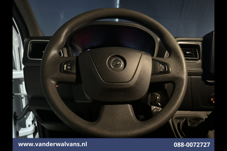 Opel Movano 2.3 Turbo 150pk L2H2 Euro6 Airco | Leder | 2500kg Trekhaak | Navigatie | Camera cruisecontrol, parkeersensoren, LED, bijrijdersbank