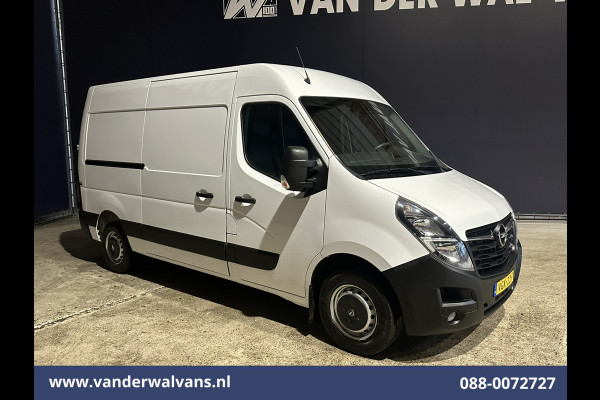 Opel Movano 2.3 Turbo 150pk L2H2 Euro6 Airco | Leder | 2500kg Trekhaak | Navigatie | Camera cruisecontrol, parkeersensoren, LED, bijrijdersbank