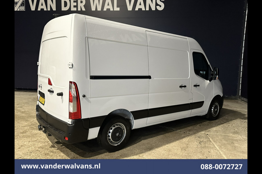 Opel Movano 2.3 Turbo 150pk L2H2 Euro6 Airco | Leder | 2500kg Trekhaak | Navigatie | Camera cruisecontrol, parkeersensoren, LED, bijrijdersbank