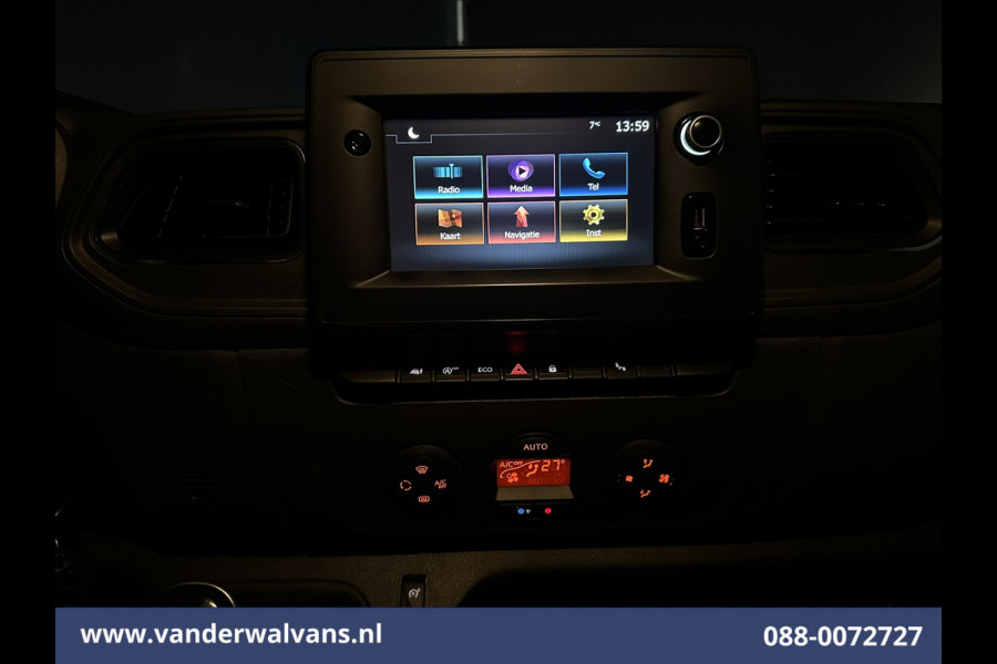 Opel Movano 2.3 Turbo 150pk L2H2 Euro6 Airco | Leder | 2500kg Trekhaak | Navigatie | Camera cruisecontrol, parkeersensoren, LED, bijrijdersbank