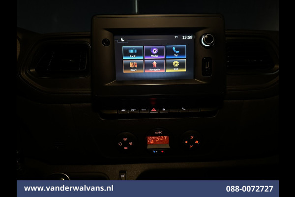 Opel Movano 2.3 Turbo 150pk L2H2 Euro6 Airco | Leder | 2500kg Trekhaak | Navigatie | Camera cruisecontrol, parkeersensoren, LED, bijrijdersbank