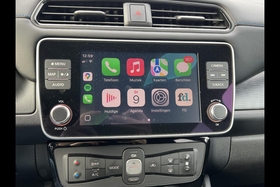 Nissan Leaf Acenta 40 kWh VAN: €15.900,- VOOR: €13.877,- UW EINDEJAARSVOORDEEL: €2.023| CAMERA| CARPLAY/ ANDROID AUTO|  RIJKLAARPRIJS INCL. 12 MND BOVAG GARANTIE|