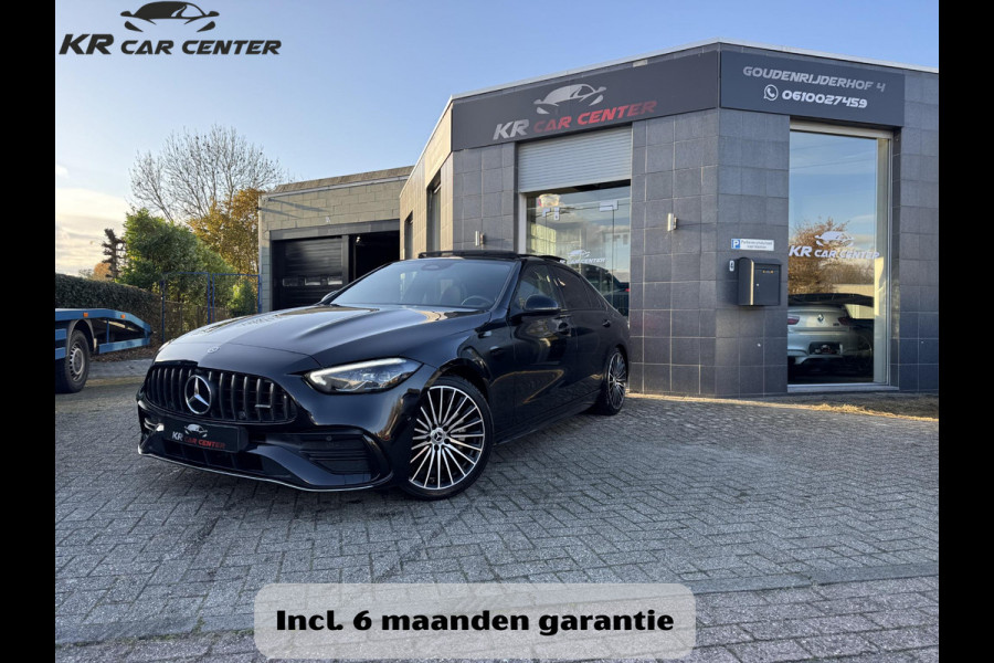 Mercedes-Benz C-Klasse 200 AMG PANO-CARBON-TREKHAAK