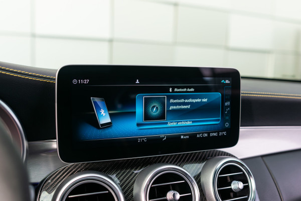 Mercedes-Benz C-Klasse Coupé AMG 63 S Ceramic|Matte lak|Aerodynamica|Full Carbon|Performance stoelen|Burmester|BTW