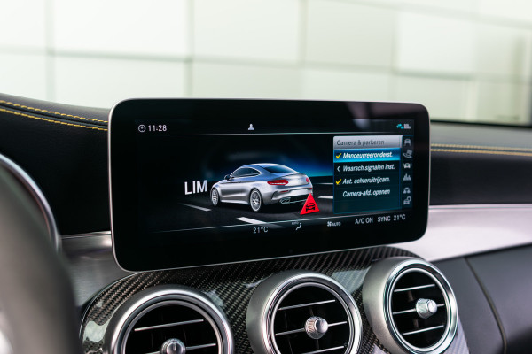 Mercedes-Benz C-Klasse Coupé AMG 63 S Ceramic|Matte lak|Aerodynamica|Full Carbon|Performance stoelen|Burmester|BTW