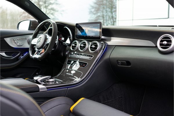 Mercedes-Benz C-Klasse Coupé AMG 63 S Ceramic|Matte lak|Aerodynamica|Full Carbon|Performance stoelen|Burmester|BTW