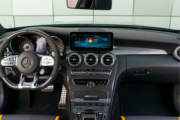 Mercedes-Benz C-Klasse Coupé AMG 63 S Ceramic|Matte lak|Aerodynamica|Full Carbon|Performance stoelen|Burmester|BTW