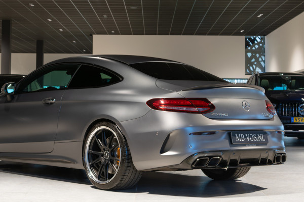 Mercedes-Benz C-Klasse Coupé AMG 63 S Ceramic|Matte lak|Aerodynamica|Full Carbon|Performance stoelen|Burmester|BTW