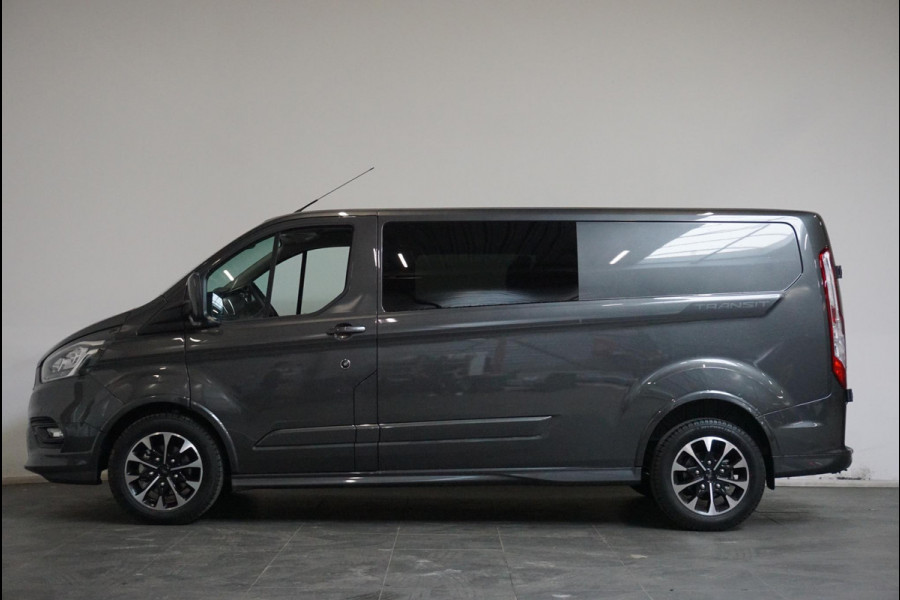 Ford Transit Custom 320 2.0 TDCI L2H1 170PK Sport Dubbele Cabine Aut. Airco ACC Bluetooth Navi Trekhaak