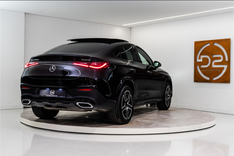 Mercedes-Benz GLC Coupé 400e 4MATIC AMG 381PK | Pano | Burmester | Sfeer | Carbon | Trekhaak | BOMVOL!